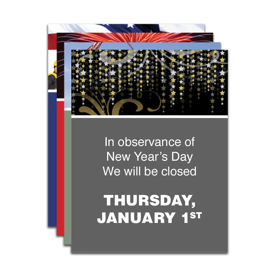 2026 Premier Holiday Sign Set