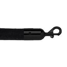 10' Velour Rope with Snap-Ends