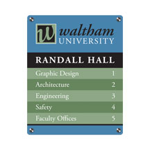 Stand-Off Acrylic Sign System - 16x20