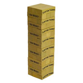 Tabletop Toppling Tower Blocks (2 Imprints, 1 Custom Color)