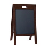 A-Frame Sidewalk Sign - Wood - 22w x 28h