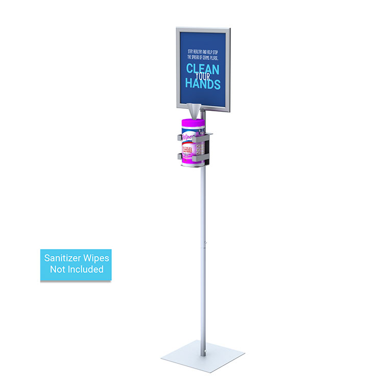 Hand Sanitizer Wipes Dispenser W/ Frame