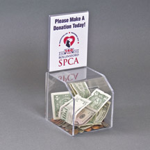 Mini Acrylic Donation Box