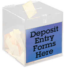 11x8.5 Sign Holder for D00755 Entry Box