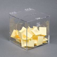 Acrylic Cube Suggestion Box - Small