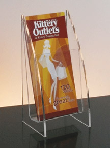 Literature Holder with Arc Sides - 4w