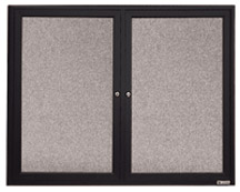 Deluxe Radius FrameFabric Bulletin Board - 48x36
