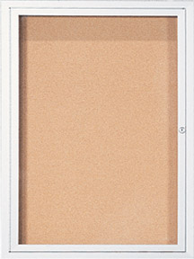 Indoor Aluminum Frames Bulletin Board - 18 x 24