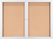 Indoor Aluminum Framed Bulletin Board - 48x36