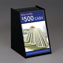 Mini Black Acrylic Registration Box