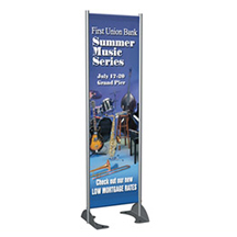 Exterior Messenger GMS Banner Stand - 24in