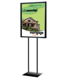 Metal Floor Poster Stand - 22x28