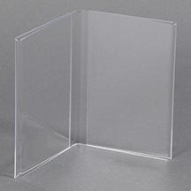 Bi-Fold Countertop Sign Holder