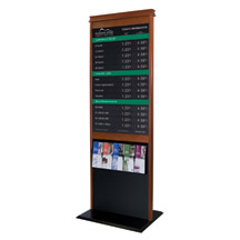 Windsor Floor Display with 22x36 Rate Display