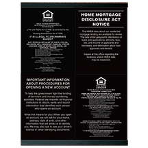 Metal Frame with Accent Rails for 4 Magnetic Signs