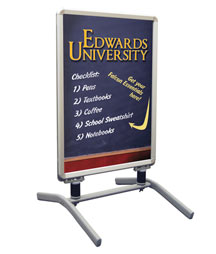 Four Season Flex Outdoor Sidewalk Sign