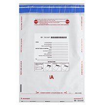 Tamper Evident Deposit Bags - 9x12 White - Class A - 500 Bag