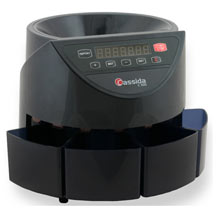 Cassida C100 UV Coin Counter/Sorter