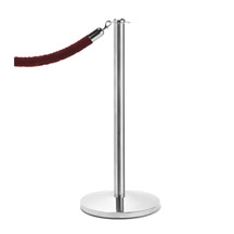 Flat Top Stanchion with Flat Base - Set of 2