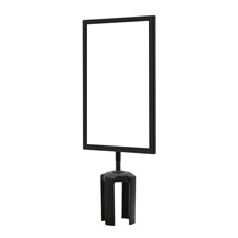 Empty Sign Frame for Queueway Posts - 7w x 11h