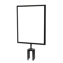 Empty Sign Frame for Queueway Posts - 11w x 14h