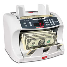 Semacon S-1225 Bank Grade Curency Counter - UV-MAG Detection