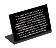 Shared Branch Network (Notice Only) for Credit Union
