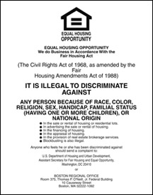 Equal Housing Opportunity - Digital Print