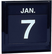Wall Mount Perpetual Calendar