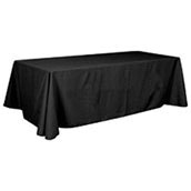 8ft Polyester Table Throw - Blank