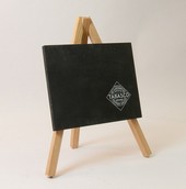 Countertop Easel Frameless Chalkboard - 10w x 8h