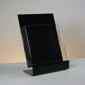 Slant Back Brochure Holder for 8-1/2w Literature