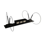 Double-Sided Countertop Perpetual Calendar w/ 4 Pens