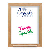 Oak Frame Wall Wet-Erase with Tray - 18x24