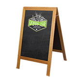 Sidewalk Chalkboard A-Frame Sign - 24w x 36h