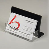 Counter Business Card Holder, (1) Pocket