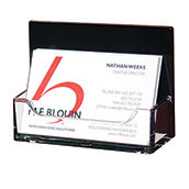 Single Pocket Wall Business Card Holder