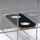 Black Acrylic Currency Divider - Set of 3