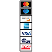 ATM Card Acceptance Sign - 7 Sign - Vertical