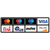ATM Card Acceptance Sign - 8 Sign - 2 Rows of 4