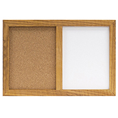 Oak Frame Wall Combination Board - 12x18