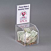 Mini Acrylic Donation Box