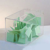 Long Acrylic Suggestion Box