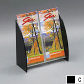 Literature Holder with Arc Sides - 4w