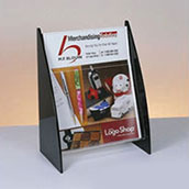 Literature Holder with Arc Sides - 8.5w