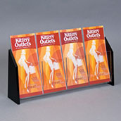 Literature Holder with Angled Sides - 4w