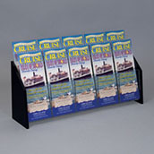 Countertop Brochure Holder - 2-tier, 10 pockets