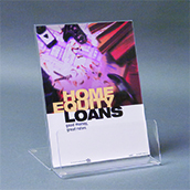 Literature Holder with Sign Holder - 8.5w