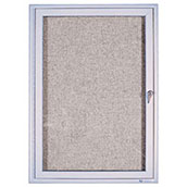 Deluxe Radius FrameFabric Bulletin Board - 24x36