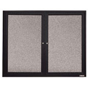 Deluxe Radius FrameFabric Bulletin Board - 48x36